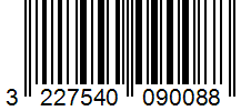 Barcode 3227540090088