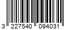 Barcode 3227540094031