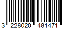 Barcode 3228020481471