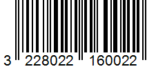Barcode 3228022160022