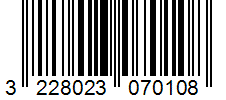 Barcode 3228023070108