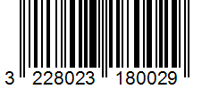 Barcode 3228023180029