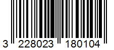 Barcode 3228023180104