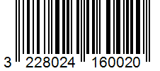 Barcode 3228024160020