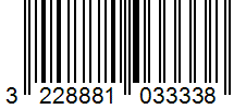 Barcode 3228881033338