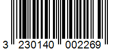 Barcode 3230140002269