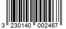 Barcode 3230140002467
