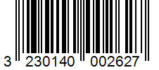 Barcode 3230140002627