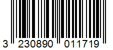 Barcode 3230890011719