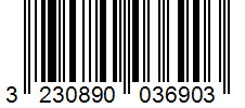 Barcode 3230890036903