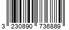 Barcode 3230890736889