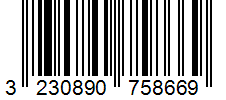 Barcode 3230890758669