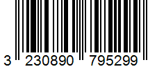 Barcode 3230890795299