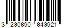 Barcode 3230890843921