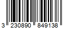 Barcode 3230890849138