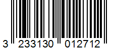 Barcode 3233130012712