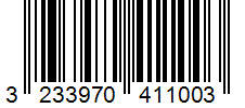 Barcode 3233970411003