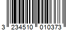 Barcode 3234510010373