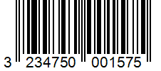Barcode 3234750001575
