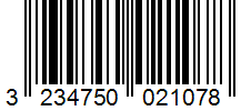 Barcode 3234750021078