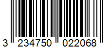 Barcode 3234750022068