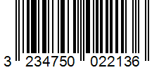 Barcode 3234750022136
