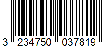 Barcode 3234750037819