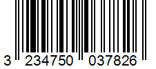 Barcode 3234750037826