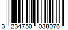 Barcode 3234750038076