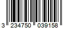 Barcode 3234750039158