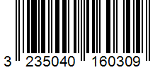 Barcode 3235040160309