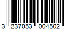 Barcode 3237053004502