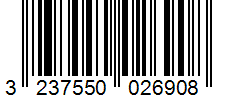 Barcode 3237550026908