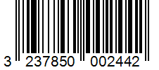 Barcode 3237850002442