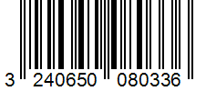 Barcode 3240650080336