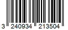 Barcode 3240934213504