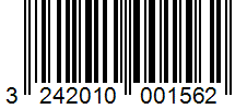 Barcode 3242010001562
