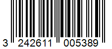 Barcode 3242611005389
