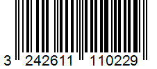 Barcode 3242611110229