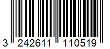 Barcode 3242611110519