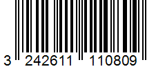Barcode 3242611110809
