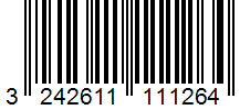 Barcode 3242611111264