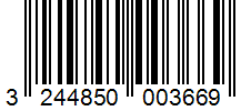 Barcode 3244850003669