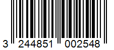 Barcode 3244851002548