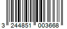 Barcode 3244851003668