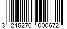 Barcode 3245270000672