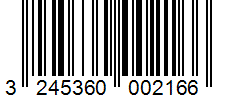 Barcode 3245360002166