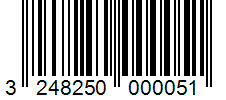 Barcode 3248250000051