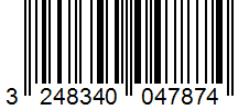 Barcode 3248340047874