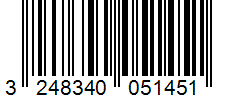 Barcode 3248340051451